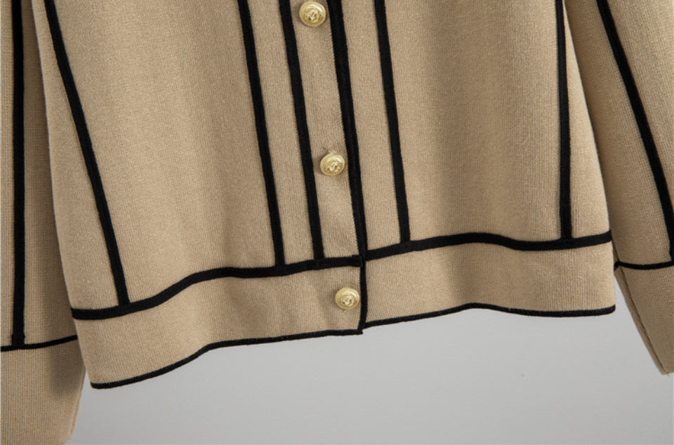 Women’s striped luxury co-ord set