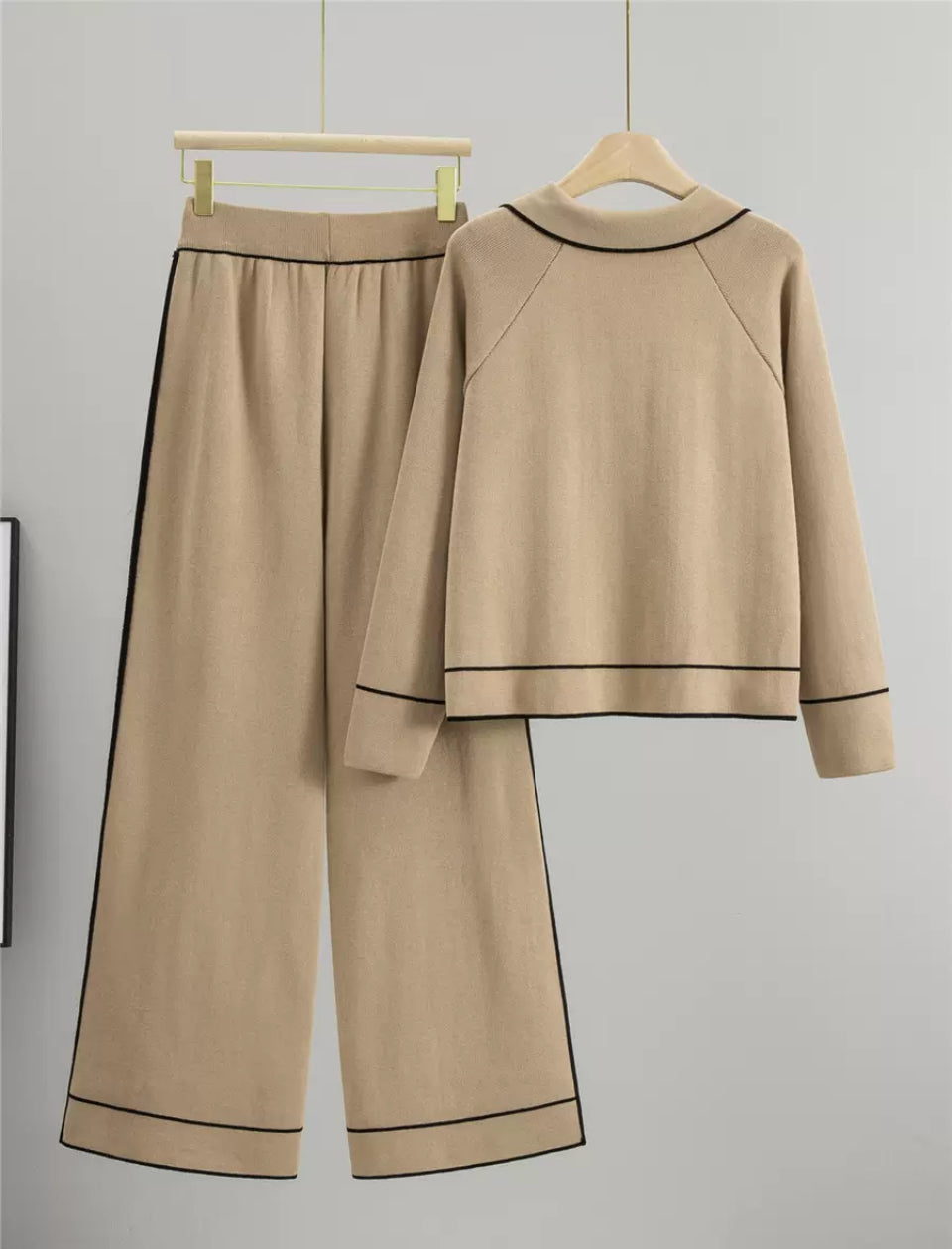 Women’s striped luxury co-ord set