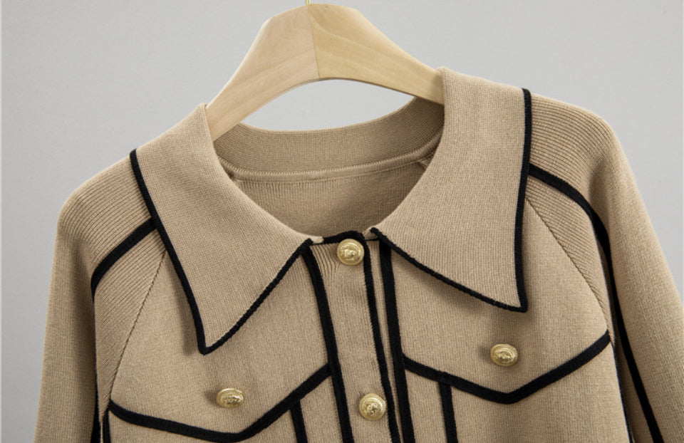 Women’s striped luxury co-ord set