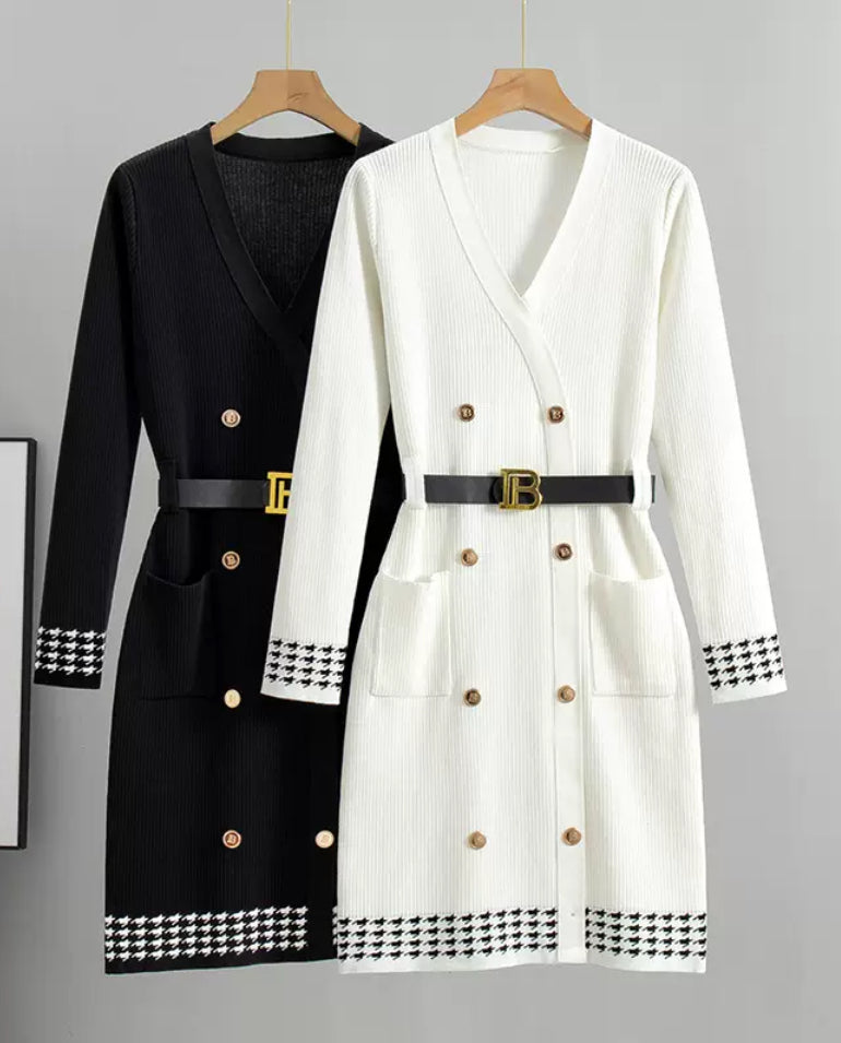 Women’s  luxury sweater knitwear dress