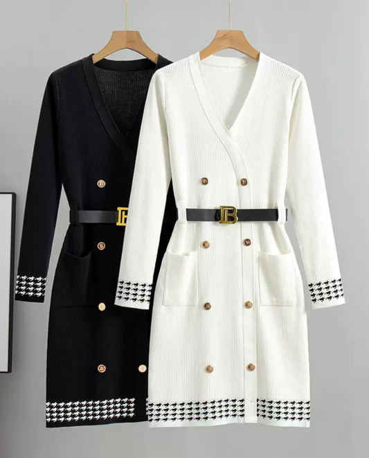 Women’s  luxury sweater knitwear dress