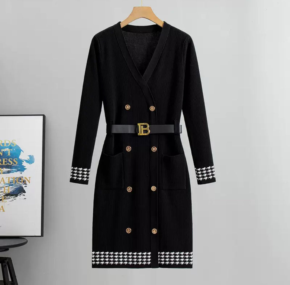 Women’s  luxury sweater knitwear dress